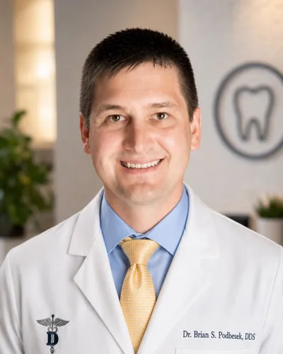Dr. Brian Podbesek, DDS, lead dentist at Willis Family Dentistry in Fishersville