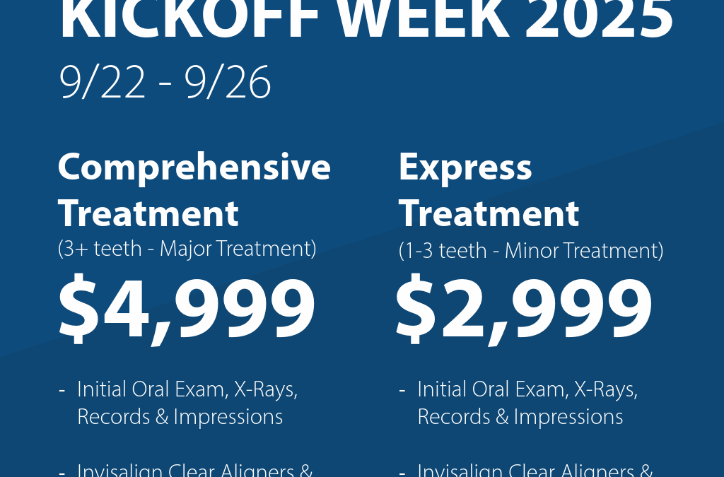 🏈 Get Ready for Invisalign Week — September 22–26!